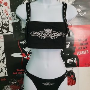 SOLD Widow skeletons In The Closet lingerie